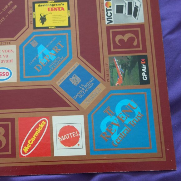 Vintage Poleconomy The Game of Canada Board Game/Le Jeu du Canada English/French - Picture 3 of 16